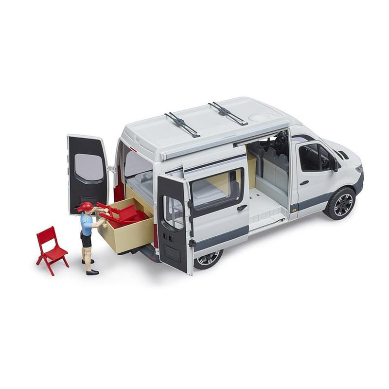 Bruder MB Sprinter Camper with driver