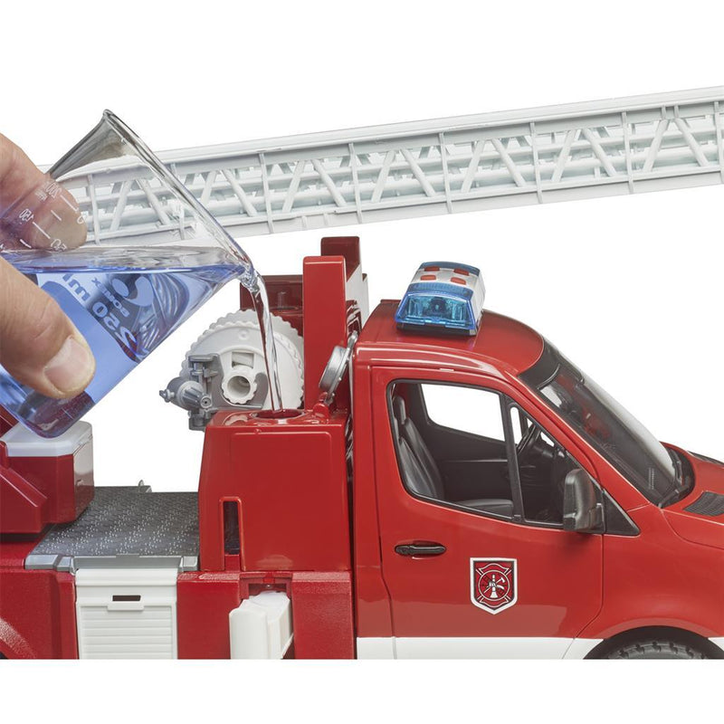 Bruder 02673 Mercedes Benz Sprinter Brandweerauto + Licht en Geluid