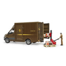 Bruder 02678 Mercedes Benz Sprinter UPS + Figuur en Accessoires