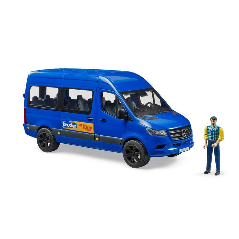 Bruder 02681 MB Sprinter Busje + BWorld Figuur