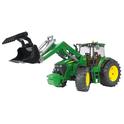 Bruder 3051 Tractor John Deere 7930 Met Frontlader