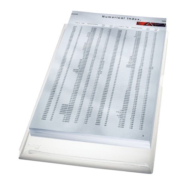 Leitz uitzetbare zichtmap a4 transparant 5 stuks