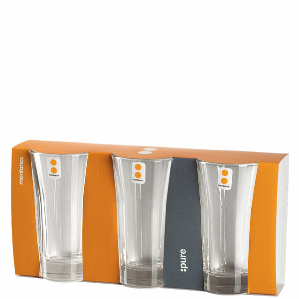 Montana Longdrinkglas Pure 290ML set 3 stuks