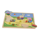 Peppa Pig Houten Knoppuzzel Assorti