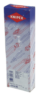 Knipex Kp-2626200 Radiotang Platspitse Tang met Zijsnijder 200 mm