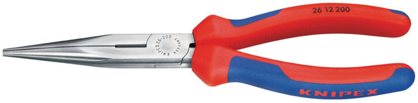 Knipex Kp-2612200 Radiotang Platspitse Tang met Zijsnijder 200 mm