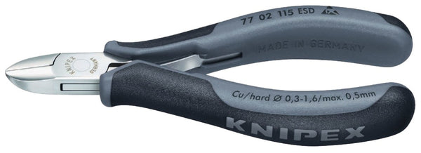 Knipex Kp-7702115 esd Elektronica - Zijsnijtang Esd 115 mm
