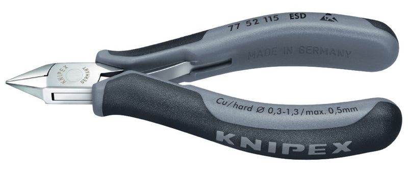 Knipex Kp-7752115 esd Elektronica - Zijsnijtang Esd 115 mm