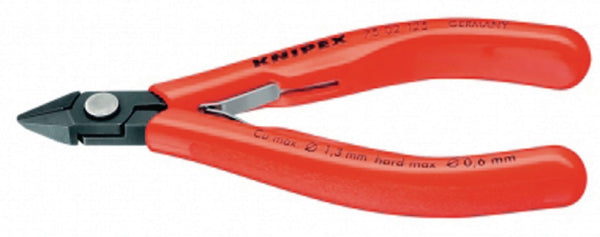 Knipex Kp-7502125 Elektronica - Zijsnijtang Slanke Vorm 125 mm