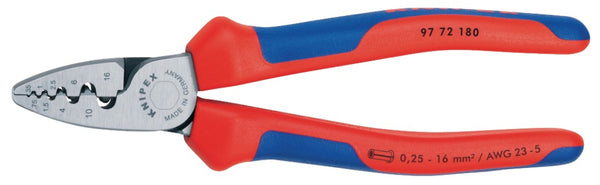 Knipex Kp-9772180 Adereindhulstang met Voorinvoering 180 mm