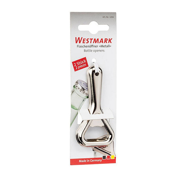 Westmark Flessenopener 2 Stuks RVS