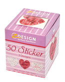 Avery AV-56813 Decosticker Box Harten 3 Designs