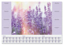 Sigel SI-HO308 Designonderlegger Fragrant Lavender,met Jaartal 2023/2024/2025. 3 Talig 59.5x41cm, 8