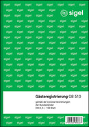 Sigel SI-GB510 Gastregistratieboek 100 Vel A5 FSC