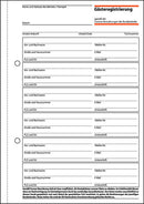 Sigel SI-GB510 Gastregistratieboek 100 Vel A5 FSC