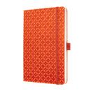 Sigel SI-JN125 Notitieboek Jolie Flair A5 Hardcover Gelinieerd Pompoen Oranje 174 Blz 80g