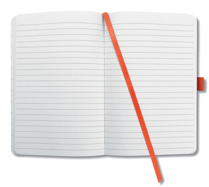 Sigel SI-JN125 Notitieboek Jolie Flair A5 Hardcover Gelinieerd Pompoen Oranje 174 Blz 80g