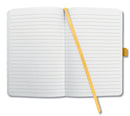 Sigel SI-JN122 Notitieboek Jolie Flair A6 Hardcover Gelinieerd Mangogeel 174 Blz 80g
