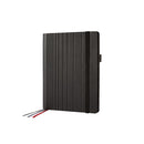 Sigel SI-CF111 Business Organiser Conceptum Flex Kunstleer, A5, Zwart, Leeg, 3 Metalen Geleiders El