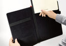 Sigel SI-CF110 Business Organiser Conceptum Flex Kunstleer, A4, Zwart, Leeg, 3 Metalen Geleiders El