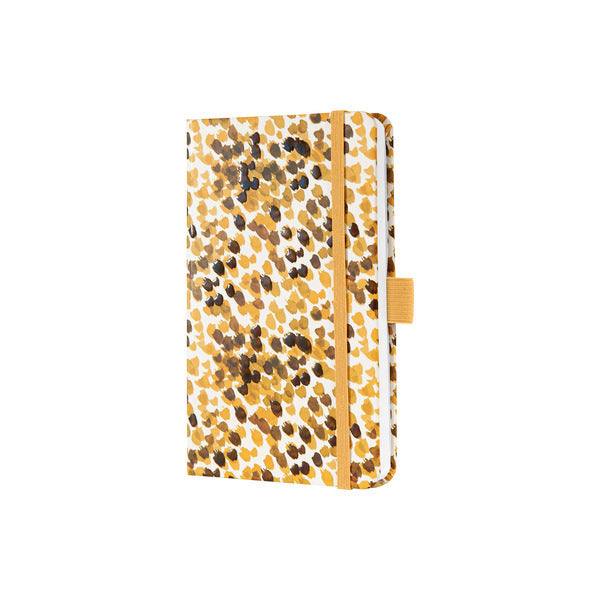 Sigel SI-JN332 Notitieboek Jolie Beauty A6 Hardcover Gelinieerd Gele Druppels 174 Blz 80g