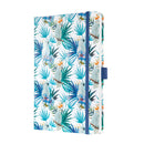 Sigel SI-JN325 Notitieboek Jolie Beauty A5 Hardcover Gelinieerd 'Indigo Tropics'