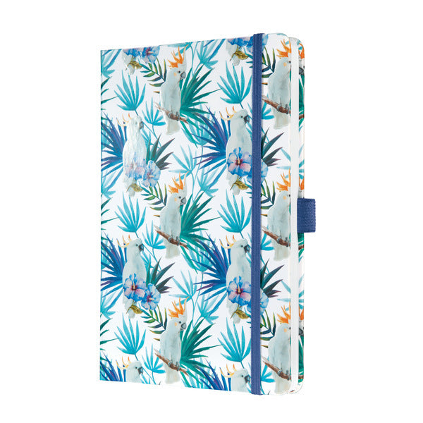 Sigel SI-JN325 Notitieboek Jolie Beauty A5 Hardcover Gelinieerd 'Indigo Tropics'