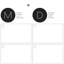 Sigel SI-HO550 Muurkalender 595x410mm Maandplanner