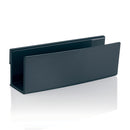 Sigel SI-GL803 Opbergbak Voor Glasborden Van 3 Tot 5mm Antraciet 160x54x43mm Bevestig