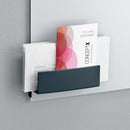 Sigel SI-GL803 Opbergbak Voor Glasborden Van 3 Tot 5mm Antraciet 160x54x43mm Bevestig