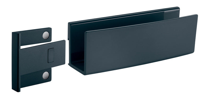Sigel SI-GL803 Opbergbak Voor Glasborden Van 3 Tot 5mm Antraciet 160x54x43mm Bevestig