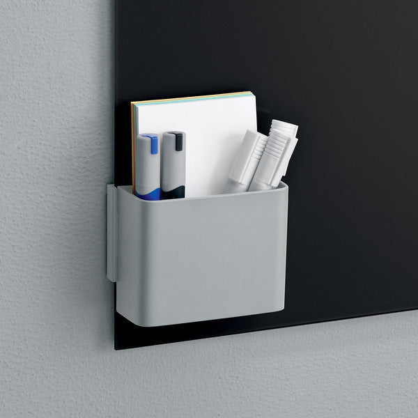 Sigel SI-GL812 Pennenbak M Voor Glasborden Van 3 Tot 5mm Licht Grijs 120x94x51mm