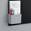 Sigel SI-GL812 Pennenbak M Voor Glasborden Van 3 Tot 5mm Licht Grijs 120x94x51mm