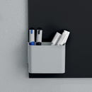 Sigel SI-GL812 Pennenbak M Voor Glasborden Van 3 Tot 5mm Licht Grijs 120x94x51mm