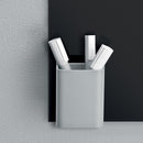 Sigel SI-GL811 Pennenbak S Voor Glasborden Van 3 Tot 5mm Licht Grijs 75x94x51mm