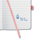 Sigel SI-JN203 Notitieboek Jolie Impress A5 Hardcover Gelinieerd 'Salmon Pink'
