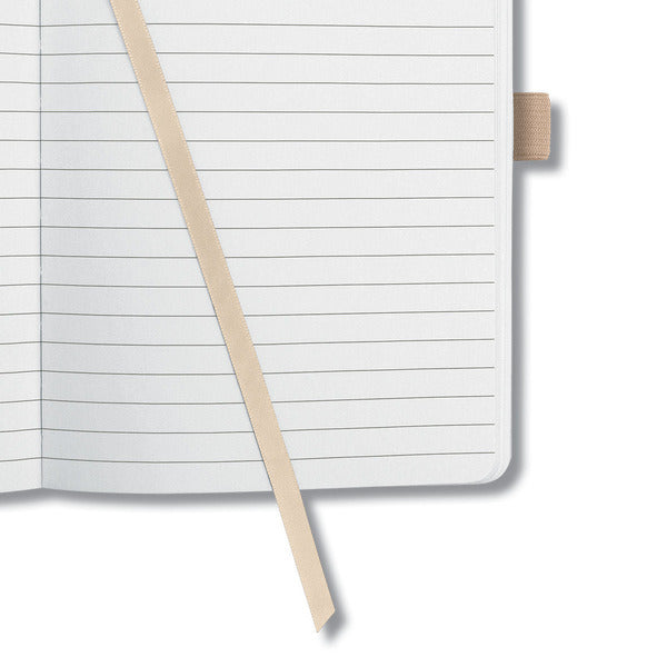 Sigel SI-JN115 Notitieboek Jolie Flair A5 Hardcover Gelinieerd Beige
