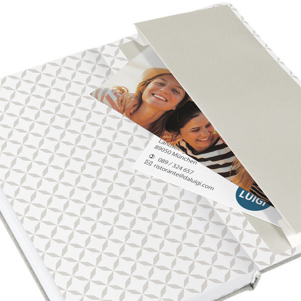 Sigel SI-JN115 Notitieboek Jolie Flair A5 Hardcover Gelinieerd Beige