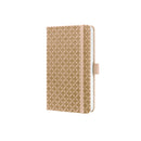 Sigel SI-JN114 Notitieboek Jolie Flair A6 Hardcover Gelinieerd Beige