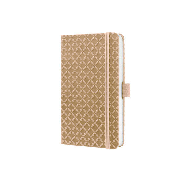 Sigel SI-JN114 Notitieboek Jolie Flair A6 Hardcover Gelinieerd Beige