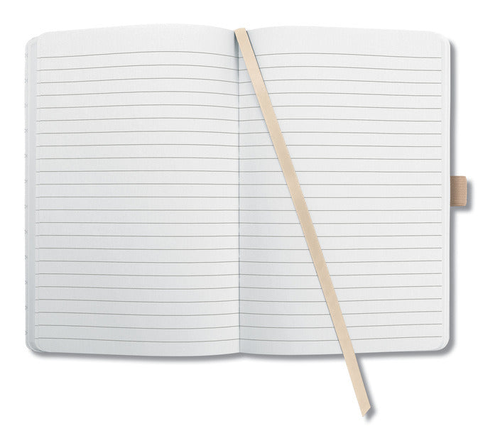 Sigel SI-JN114 Notitieboek Jolie Flair A6 Hardcover Gelinieerd Beige