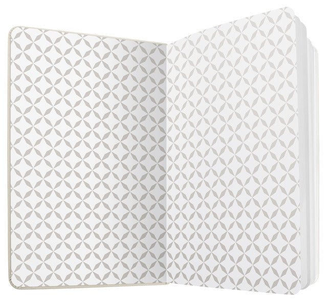Sigel SI-JN114 Notitieboek Jolie Flair A6 Hardcover Gelinieerd Beige
