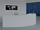 Sigel SI-GL410 Glasmagneetbord Artverum LED 1300x550x15 Wereldkaart