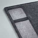 Sigel SI-SA302 Bureauonderlegger Vilt Casualstyle Antraciet/grijs