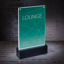 Sigel SI-TA422 Tafelstandaard LED Verlicht A5 150x250x45