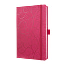 Sigel SI-JN315 Notitieboek Jolie Beauty A5 Hardcover Gelinieerd Rood