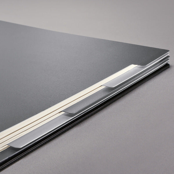 Sigel SI-CO841 Notitieblok CONCEPTUM Hardcover A4 Zwart Gelinieerd Incl. Register