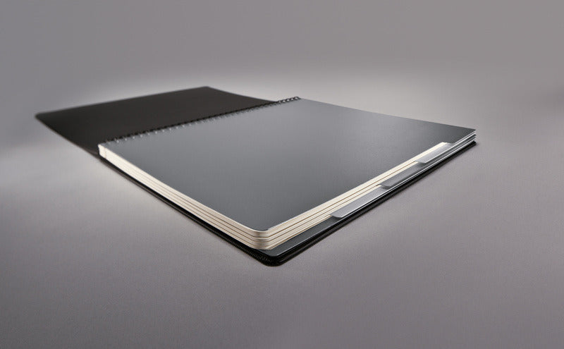 Sigel SI-CO841 Notitieblok CONCEPTUM Hardcover A4 Zwart Gelinieerd Incl. Register