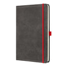 Sigel SI-CO638 Notitieboek Conceptum 194blz Hard Vintage Dark Grey A4 Gelinieerd