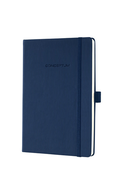 Sigel SI-CO657 Notitieboek Conceptum Pure Hardcover A5 Donkerblauw Gelinieerd